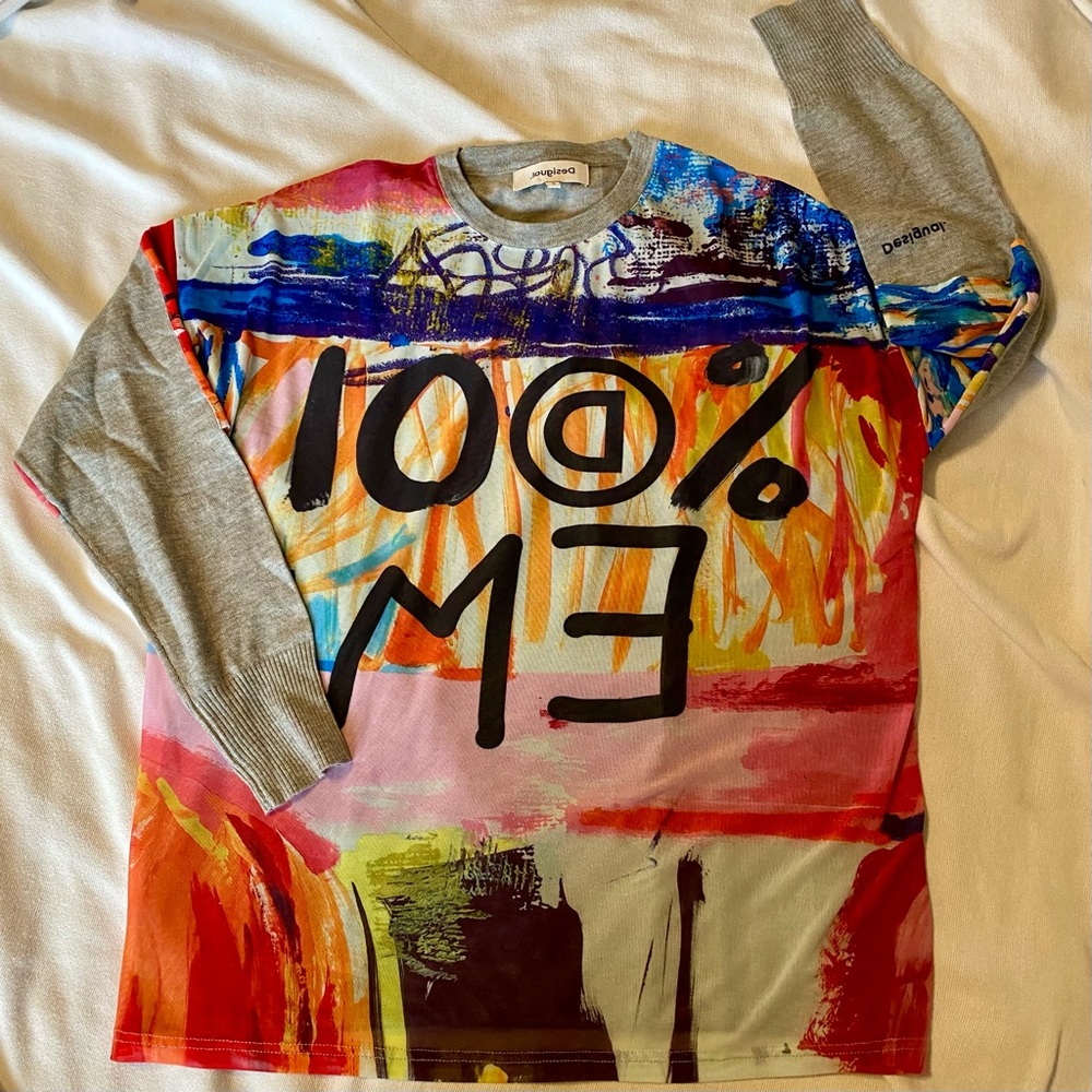 Desigual graphic sweater